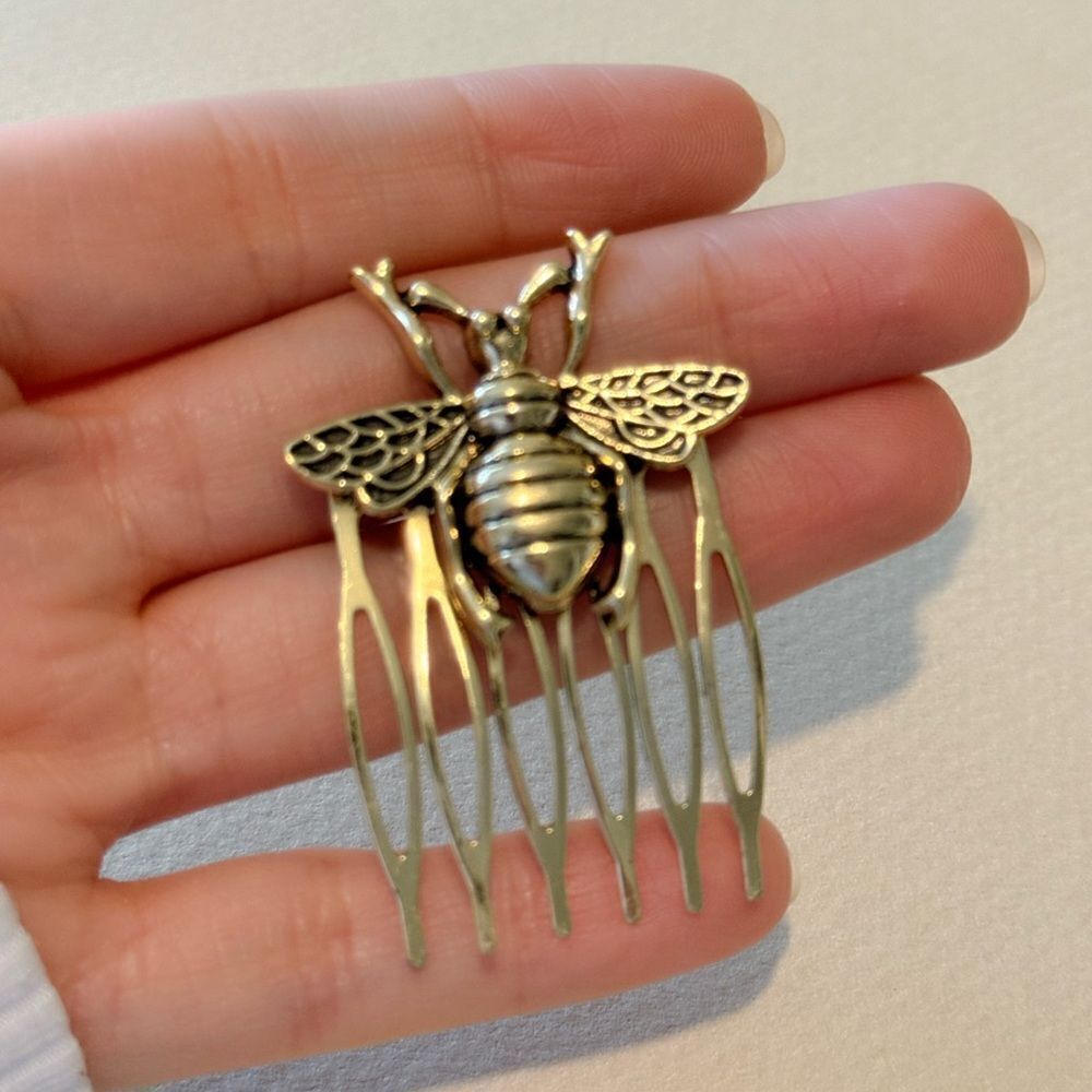 Bees hair pin A857 - Picture 5 of 5